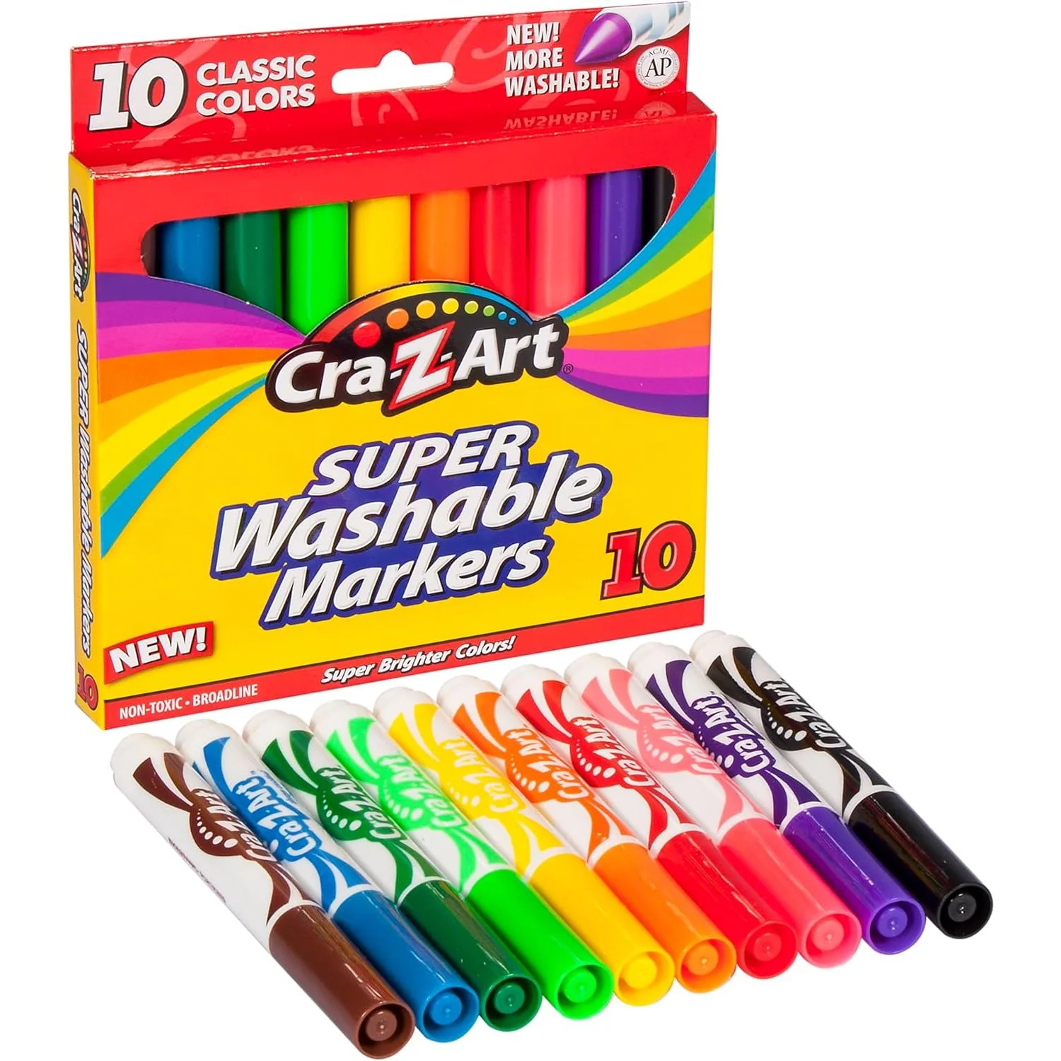Washable Multicolor Markers - Image 3
